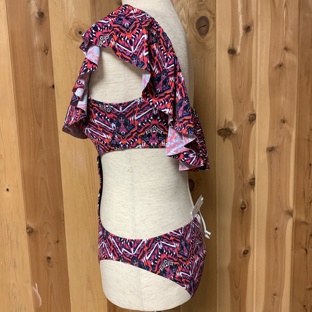 Tart Enzo Print One-Shoulder Monokini Swimsuit - Picture 6 of 8